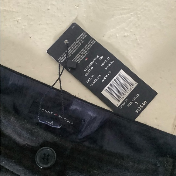 New Tommy Hilfiger wool dress pants pleated - Picture 3 of 8